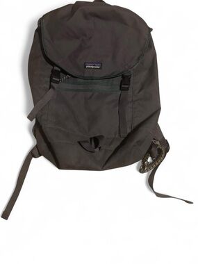 Patagonia Dark Olive Green Backpack with Front Zip